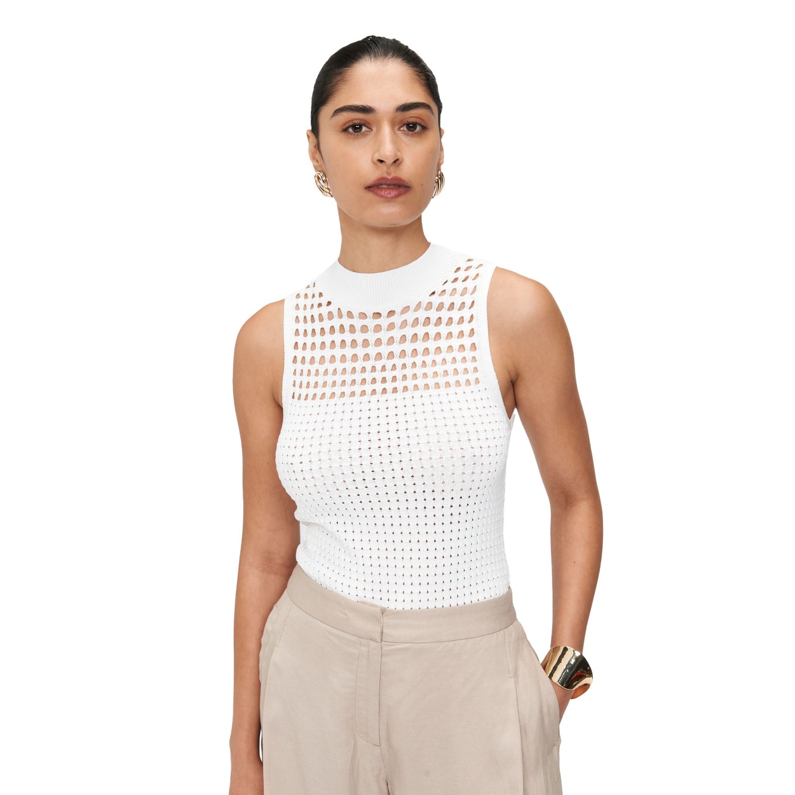 Veronika Maine Crochet Stitch Tank